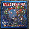 Iron Maiden - Patch - Iron Maiden the final frontier ltd edition patch 324 blue border