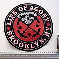 Life Of Agony - Patch - Life Of Agony  backpatch 26.5 cm metal