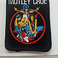 Mötley Crüe - Patch - Mötley Crüe Motley Crue  80's  patch m412 pentagram+ band