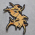 Sepultura - Patch - Sepultura tribal logo shaped patch 4 metal