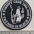 Johnny Cash - Patch - Johnny Cash the man in black 1982-2002 patch c109