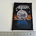 Anthrax - Patch - ANTHRAX  patch a198 vintage 1990 new  7x9.5  cm