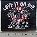 Avenged Sevenfold - Patch - Avenged Sevenfold love it or die patch a333