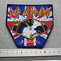 Def Leppard - Patch - Def Leppard Hysteria shaped patch d277