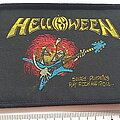 Helloween - Patch - Helloween -  1989 Savage pumpkins play rock and roll... patch h9