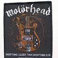 Motörhead - Patch - Motörhead everything louder... official 2019 patch 184