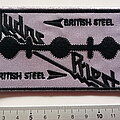 Judas Priest - Patch - Judas Priest shaped  British steel patch  j22