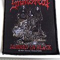 Immortal - Patch - Immortal damned in black  patch i58  - 2001 --11 X10  cm