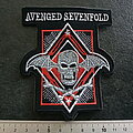 Avenged Sevenfold - Patch - Avenged Sevenfold shaped patch a68