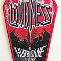 Loudness - Patch - Loudness coffin patch l56 hurricane eyes new 8 x 13 cm