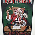 Iron Maiden - Patch - Iron Maiden   original 1990  Ten Years  backpatch bp118