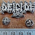 Deicide - Pin / Badge - Deicide  metal shaped pin speld badge  n1