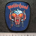 Motörhead - Patch - Motörhead Snaggletooth limited edition shield patch 165 black border