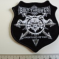 Bolt Thrower - Patch - Bolth Thrower  shaped patch b285 overtures of war ---- 9x10 cm