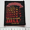 Krokus - Patch - Krokus once vice at a time europe 1982 patch k167