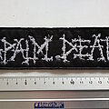 Napalm Death - Patch - Napalm Death strip patch used868  ----4.5 x 20cm---2x8 inch