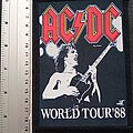 AC/DC - Patch -   AC/DC world tour '88 patch 15  --10 x 14.5 cm---- 4x5.7 inch