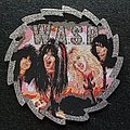 W.A.S.P. - Patch - W.A.S.P. sawblade shaped patch w42