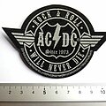AC/DC - Patch - AC/DC  shaped  rock & roll will never die patch 87
