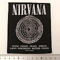 Nirvana - Patch - Nirvana  official 1993 fudge packin crack smokin... patch used580
