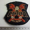 Pantera - Patch - Pantera hell patrol shaped patch used441