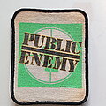 Public Enemy - Patch - Public Enemy old 80's logo patch p158