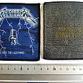 Metallica - Patch - METALLICA ride the lightning  official 1984 patch 72 brandnew 9 x9  cm silver...