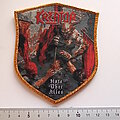 Kreator - Patch - Kreator  hate uber alles  patch  k175  limited edition gold border