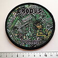 Exodus - Patch - Exodus another lesson in violence patch e122 black border