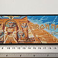 Iron Maiden - Patch - Iron Maiden Powerslave  ltd edition patch 277 with  black  border and gold print