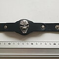 Iron Maiden - Other Collectable - Iron Maiden official 2003  merchandise  leather and metal wristband