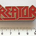 Kreator - Pin / Badge - Kreator shaped logo pin badge n6