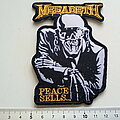 Megadeth - Patch - Megadeth shaped peace sells...patch 85