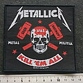 Metallica - Patch - Metallica  kill 'em all  metal  militia  patch 142