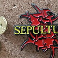 Sepultura - Pin / Badge - Sepultura  shaped pin badge  n5