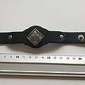 Marilyn Manson - Other Collectable - Marilyn Manson official 2004 merchandise leather and metal wristband