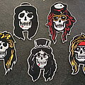 Guns N&#039; Roses - Patch - Guns N' Roses set of 5 patches  n58