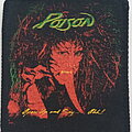 Poison - Patch - Poison  80's patch p135 open up.... new 8x10cm