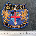 Saxon - Patch - Saxon lionheart shaped patch 62