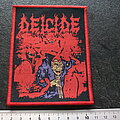 Deicide - Patch - Deicide   demons and priest patch d24  red border