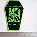 Type O Negative - Patch - Type O Negative coffin patch t205 express yourself 8.5x13 cm