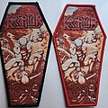 Kreator - Patch - Kreator Please to kill coffin woven patch