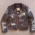 Shitfucker - Battle Jacket - Handpainted worship on leather