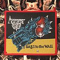 Accept - Patch - Accept-Balls To The Wall Patch (Red border)