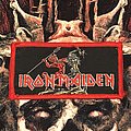 Iron Maiden - Patch - Iron Maiden-Run To The Hills Patch (Red border)