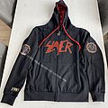 Slayer - TShirt or Longsleeve - Slayer Hell Awaits Cut and Sew Hoodie L