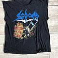 Sodom - TShirt or Longsleeve - Sodom The Saw is the Law shirt blue logo