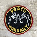 Death Warrant - Patch - Death Warrant Ecstasy patch 80s