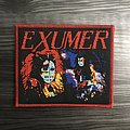 Exumer - Patch - Exumer Possessed By Fire/Rising From The Sea Woven Patch (Red Border)