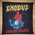 Exodus - Patch - Vintage Exodus Fabulous Disaster Woven Patch